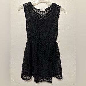 Elegant Black Lace Dress